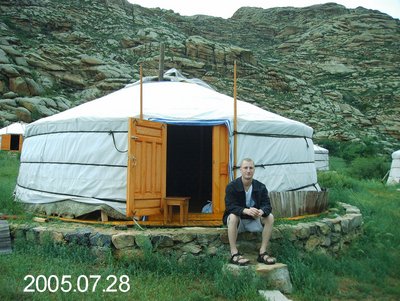 Leif in Mongolia