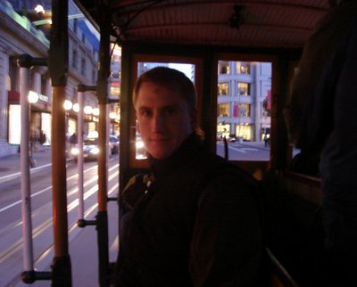 Leif in Cable Car