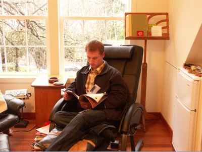 Leif reading at Basalt