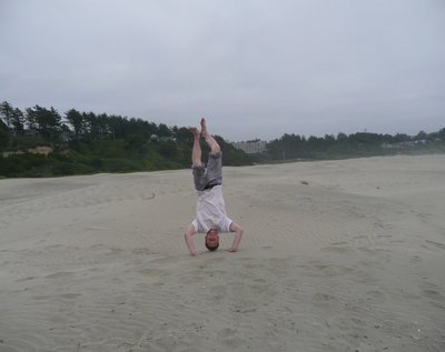 leif on the beach