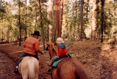 Leif riding his pony