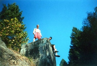 fall creek &quot;concrete block&quot; on of our favorite jumping spots. we would spend the whole day doing flips and dives here...great place!