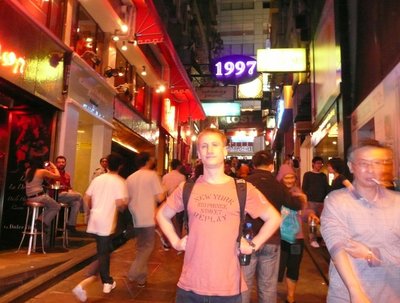 Leif at lan kwai fung HK 2009 02